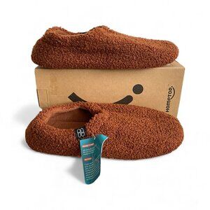 Home Top Fuzzy Curly Memory Foam Loafer Slippers SZ 9-10​